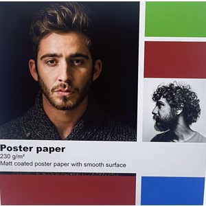 Grafisk-Handel Poster paper 230 gram - 44" x 34 meter